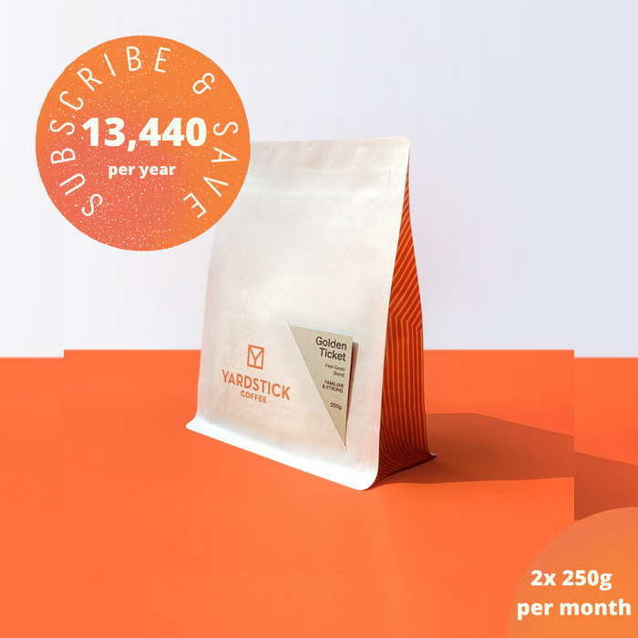 12-Month Subscription: Blender Bender (2x 250g Coffees)