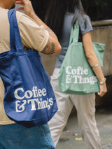 Coffee & Things Market Tote Bag